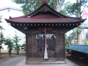 写真2　川寿稲荷神社　社殿