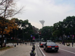 横浜公園遠景