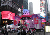 Pink Ribon in Times Square