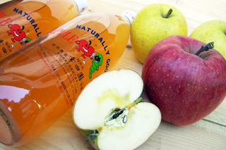 無農薬りんごジュース（果汁100％）