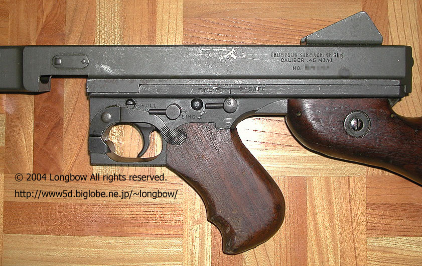 U S Submachine Gun Caliber 45 M1a1