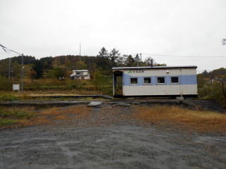 貨車駅の大和田。かつては炭鉱で栄えていた駅だった。