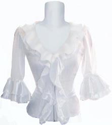 フラメンコ衣装「ロゼ花子」のドレスは、生地を豊富に使用。ツーピース 