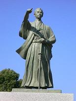 勝海舟像