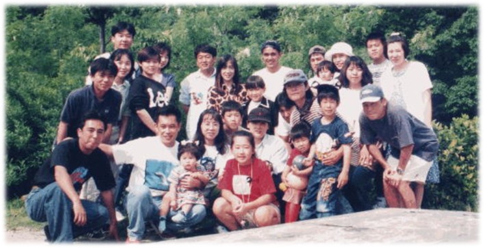 飯田選手とＢＢＱをしたとき