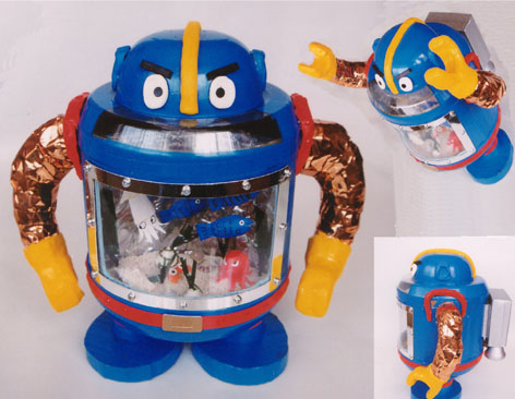 ロボット貯金箱／BOS4