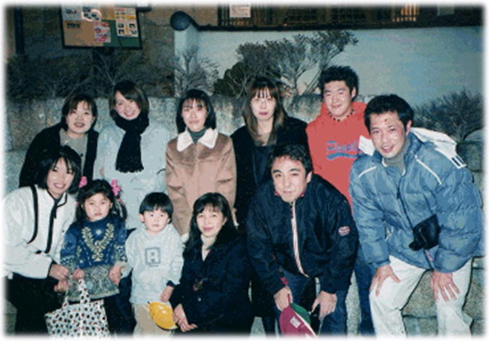 接骨院の忘年会直後の写真