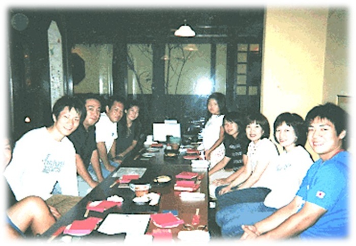 引っ越しの打ち上げ写真